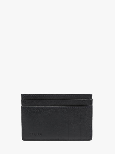 Kaarthouder Leder Madras Etrier Blauw madras EMAD053 ander zicht 2